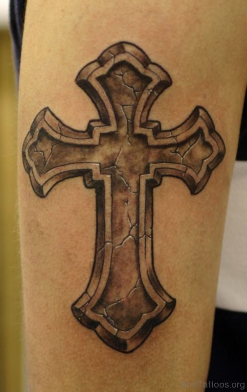 Christian Cross Tattoo