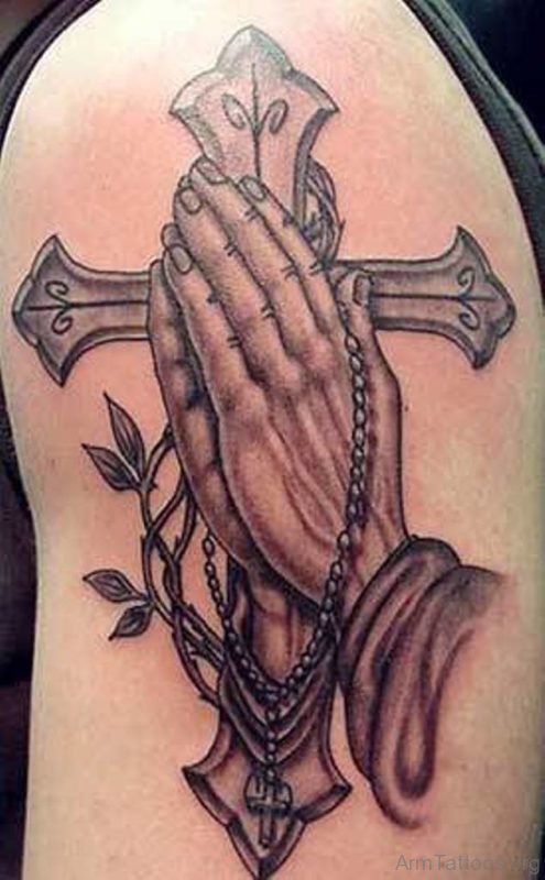 Christian Cross Tattoo 