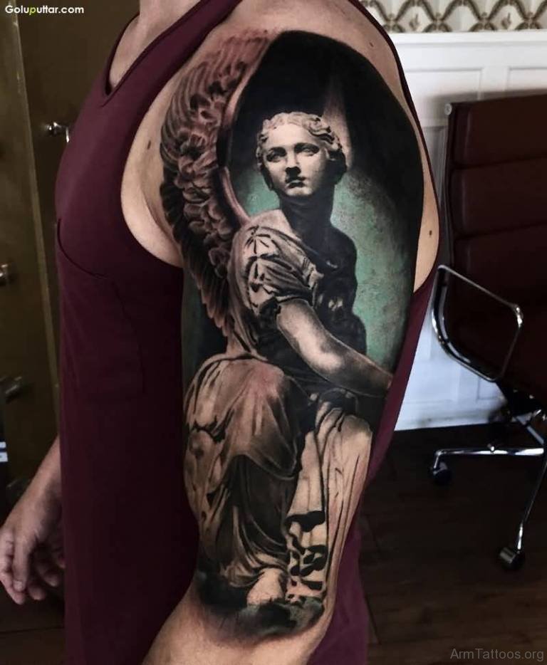 Classic Angel Tattoo