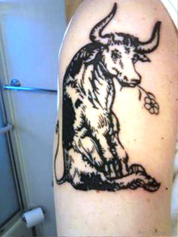 Classic Bull Tattoo 