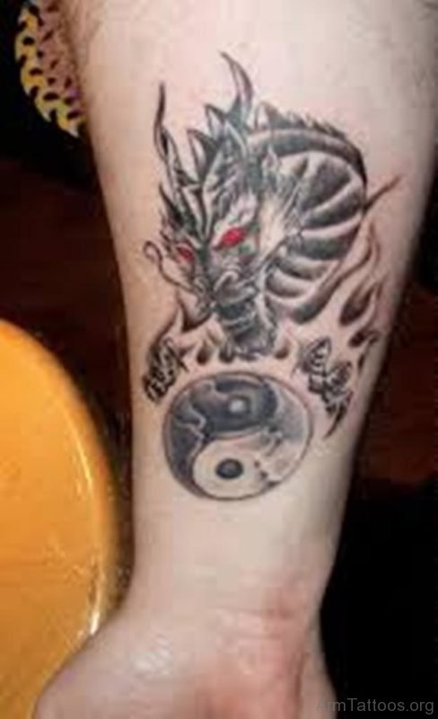 Classic Dragon Tattoo 