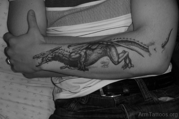 Classic Dragon Tattoo Design