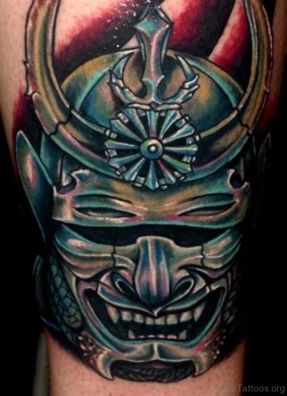 Classic Mask Tattoo