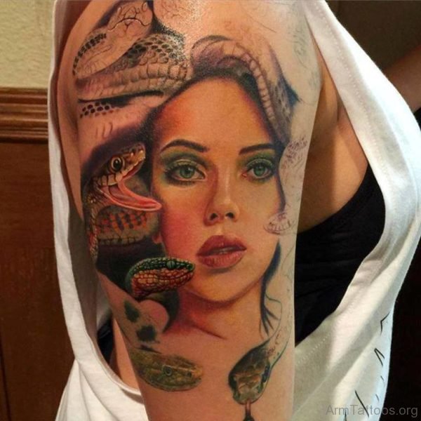 Classic Medusa Tattoo