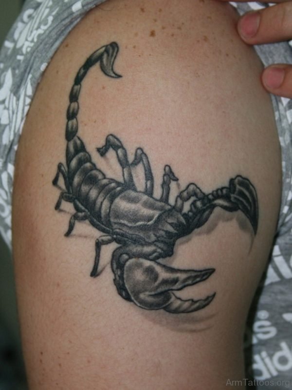 Classic Scorpion Tattoo