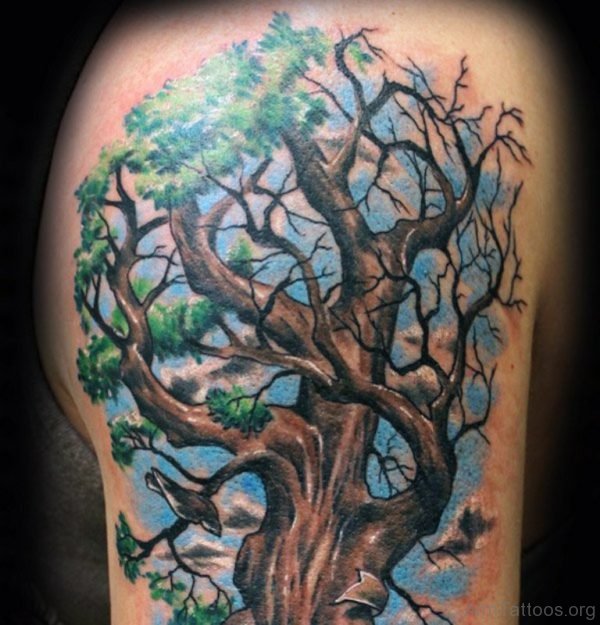 Classic Tree Tattoo 