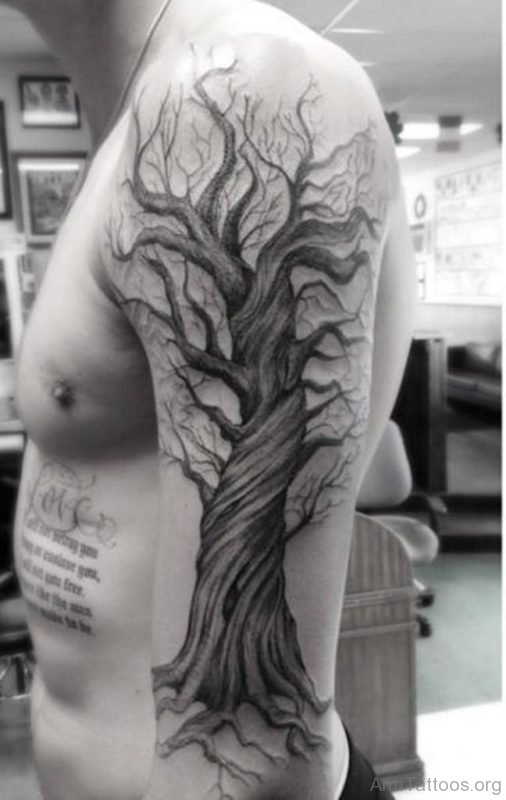 Classic Tree Tattoo Design