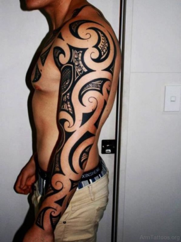 Classic Tribal Tattoo