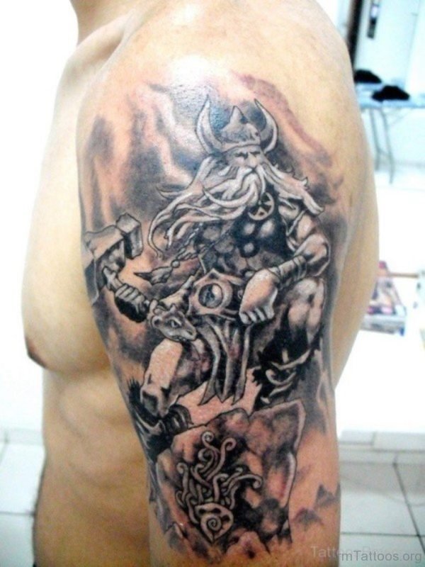 Classic Warrior Tattoo design