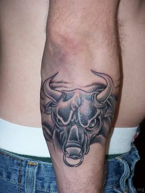 Classic Bull Tattoo
