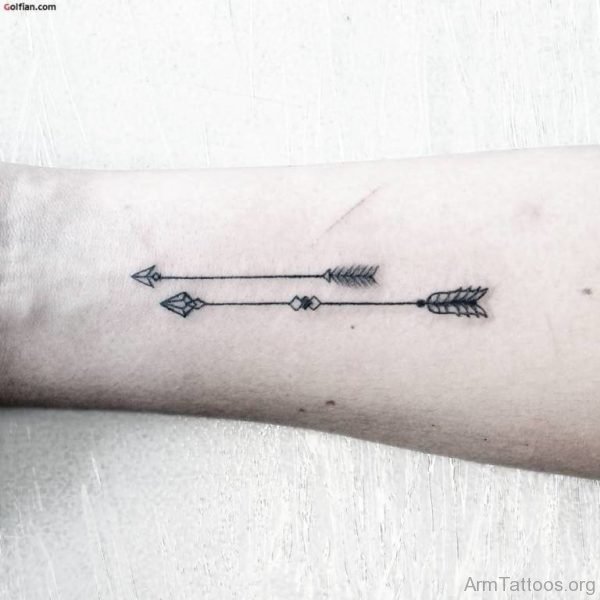 Classy Arrow Tattoo