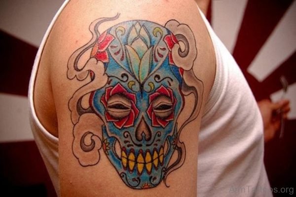 Classy Mask Tattoo