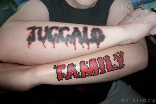 Colored Family Tattoo too FY104