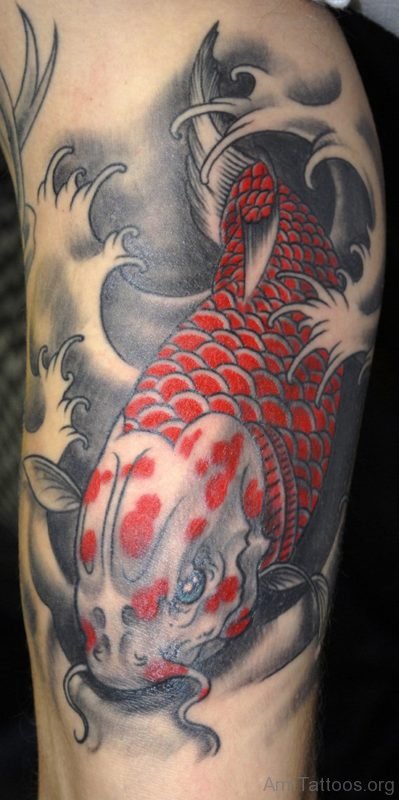 Colored Fish Tattoo 