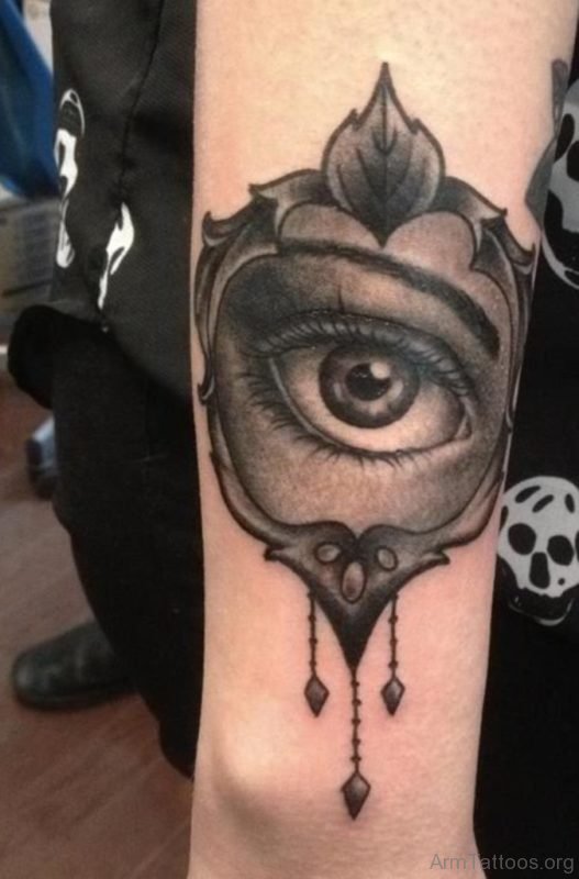Cool Eye Tattoo On Arm 