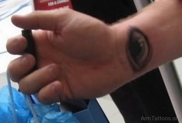 Cool Eye Tattoo On Wrist