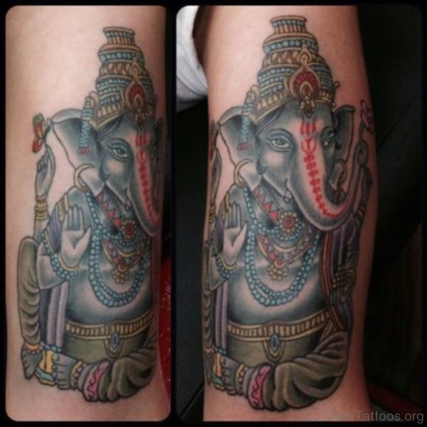Cool Ganesha Tattoo Design