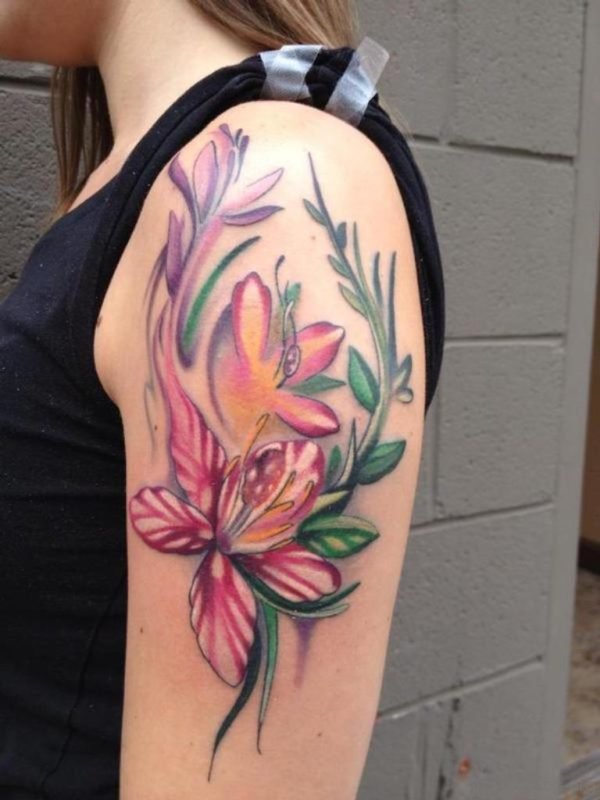 Cool Lily Tattoo