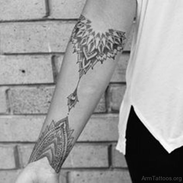 Cool Mandala Tattoo Design