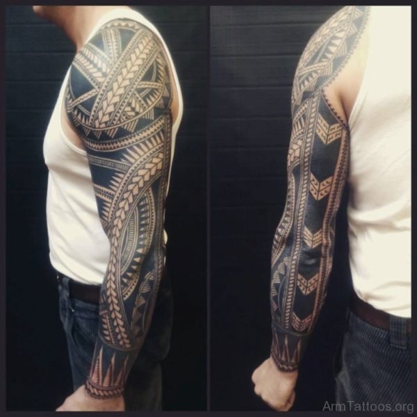 Cool Maori Tribal Tattoo