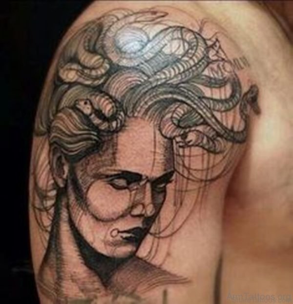 Cool Medusa Tattoo