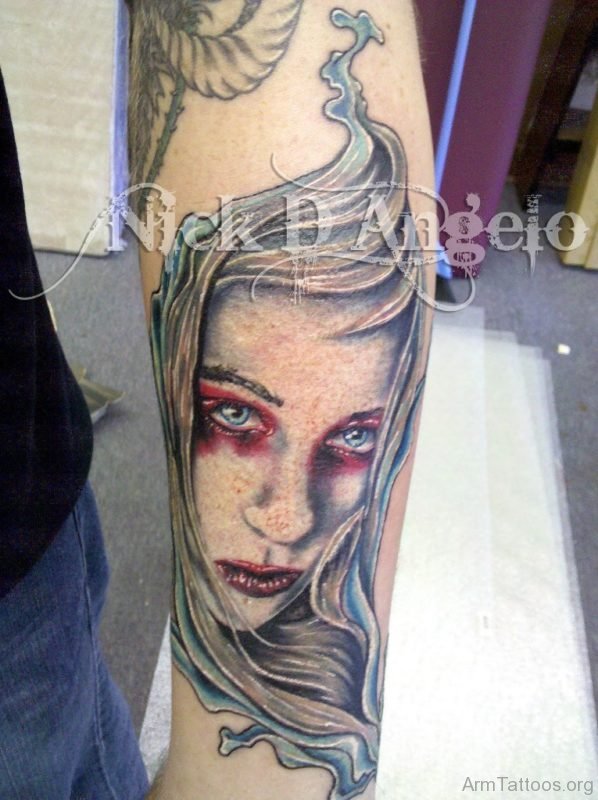 Cool Portrait Tattoo 