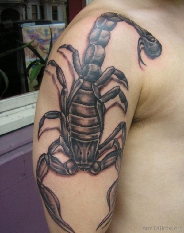 Cool Scorpion Tattoo Design 