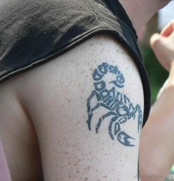 Cool Scorpion Tattoo 