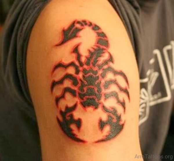 Cool Scorpion Tattoo On Arm 