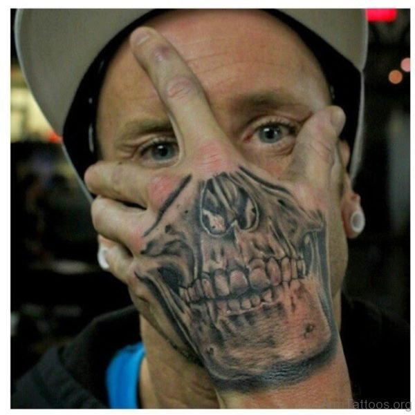 Cool Skull Tattoo