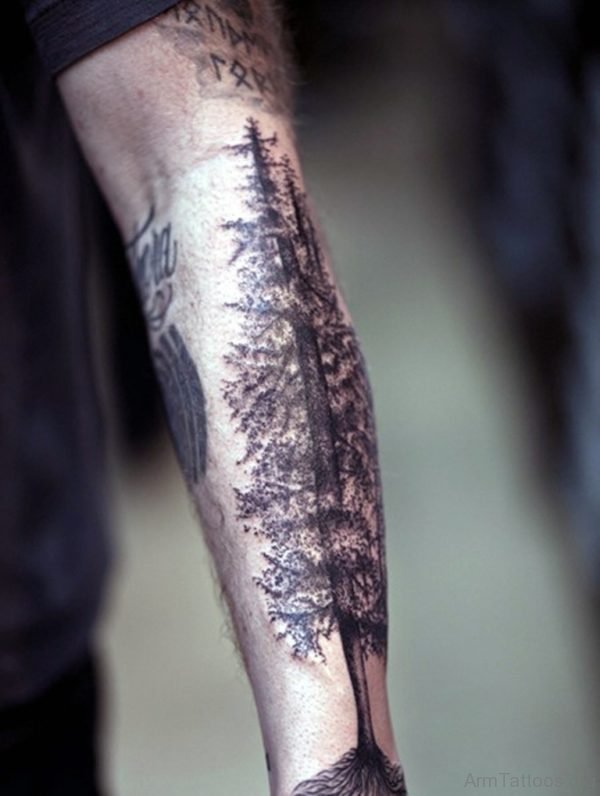 Cool Tree Tattoo 