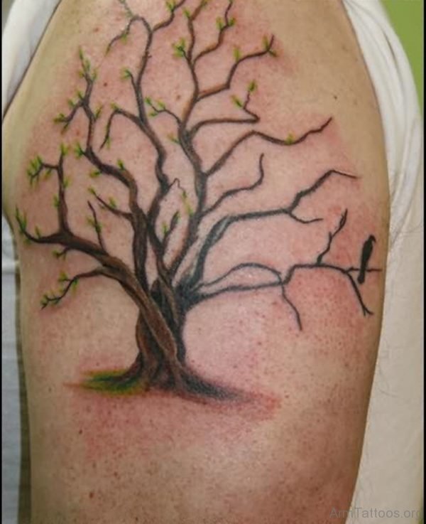 Cool Tree Tattoo