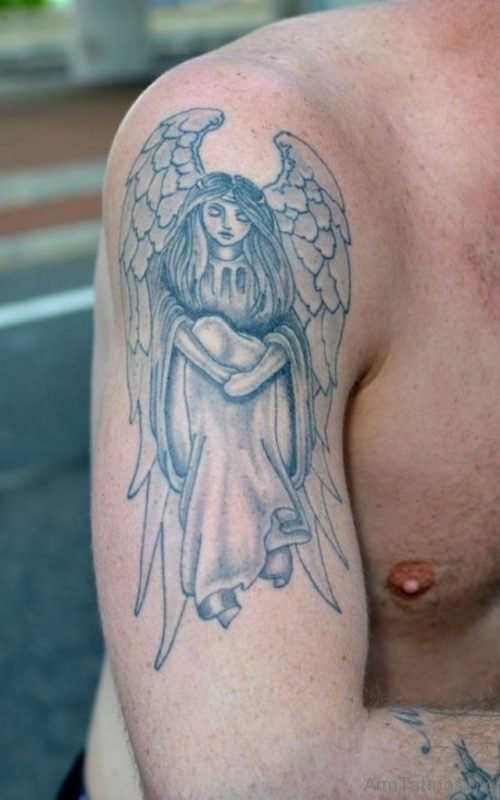 Cute Angel Tattoo