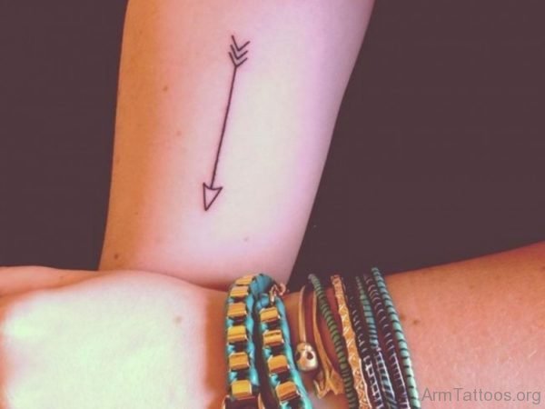 Cute Arrow Tattoo 