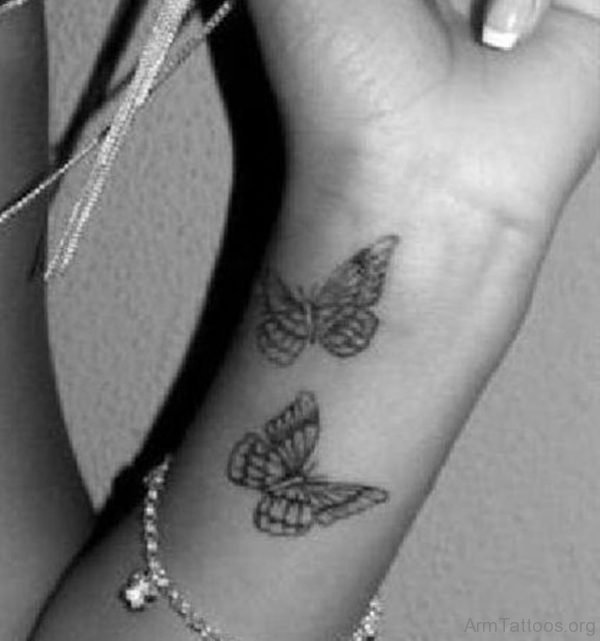 Cute Butterfly Tattoo