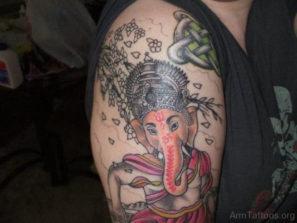 Cute Ganesha Tattoo