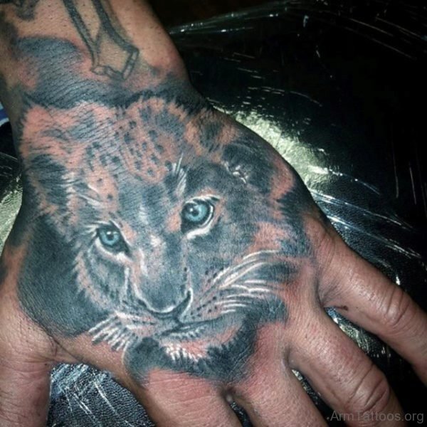 Cute Lion Tattoo