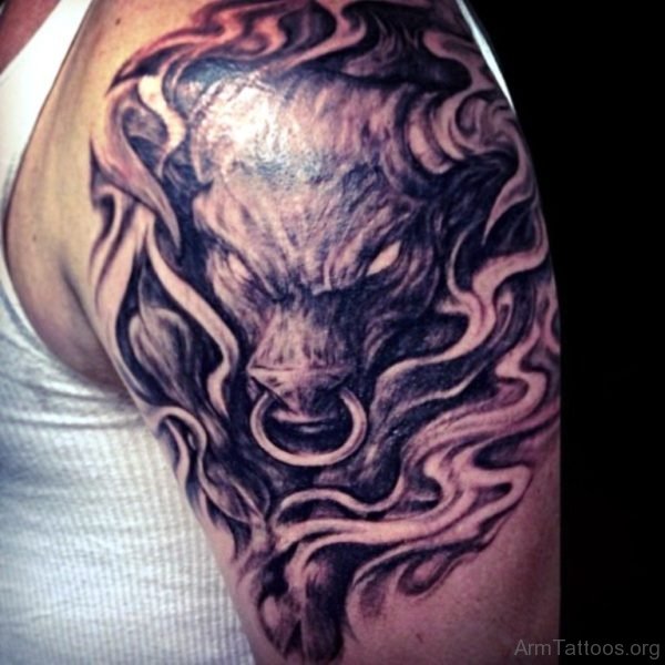 Dangerous Bull Tattoo
