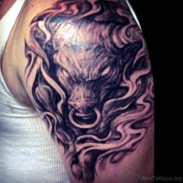 Dangerous Bull Tattoo