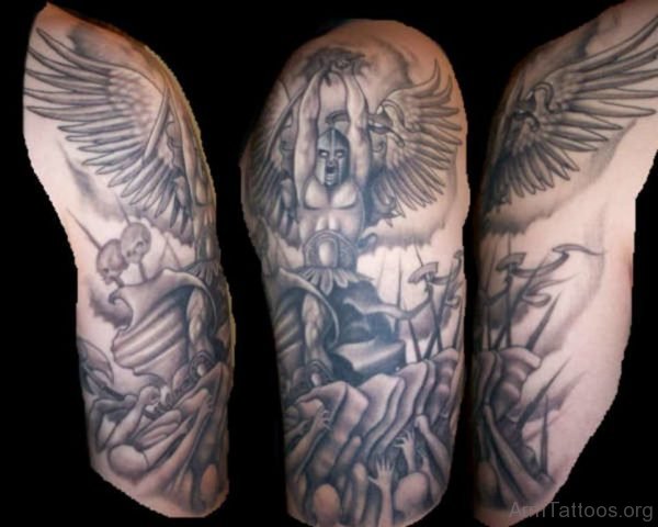 Dark Angel Tattoo Design