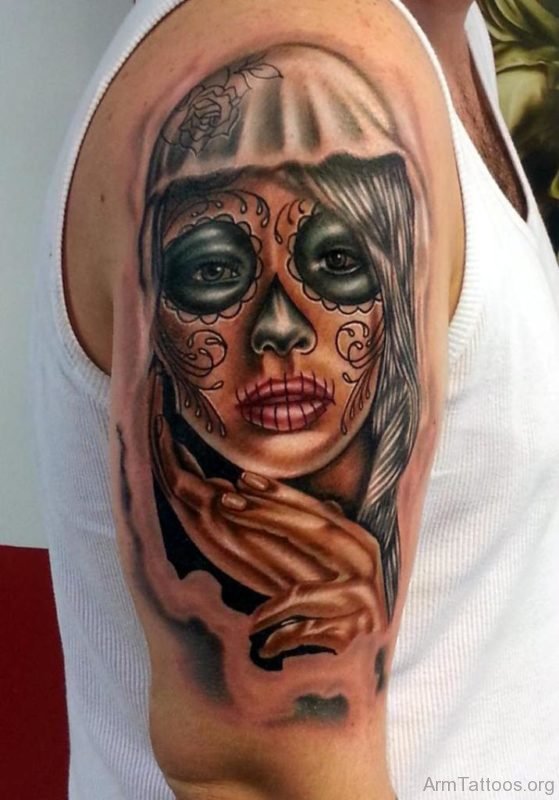 Day Of The Dead Girl Tattoo 