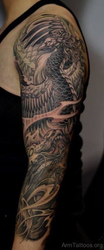 Dragon And Phoenix Tattoo