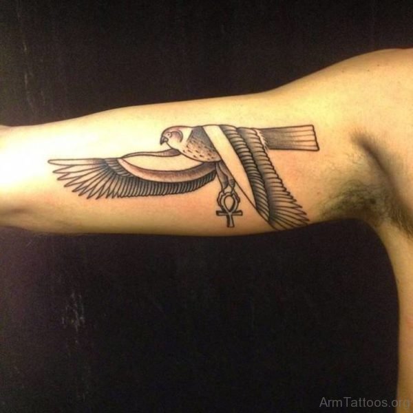 Egyptian Bird Tattoo