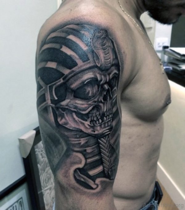 Egyptian Skull Tattoo