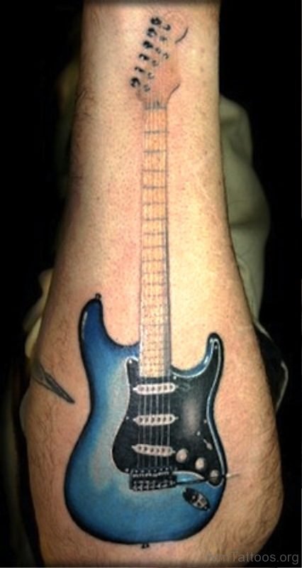 Electric Guitar Tattoo 