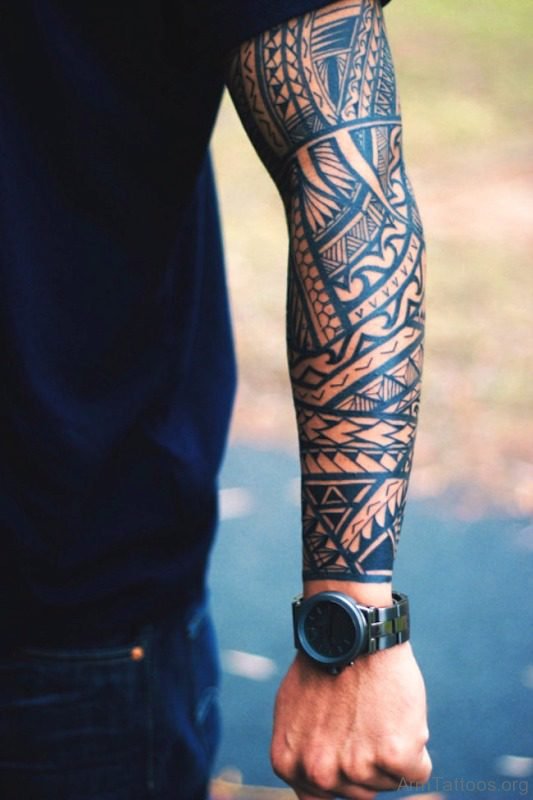 Elegant Black Tattoo Design 