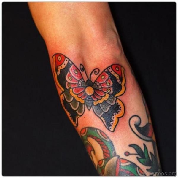 Elegant Butterfly Tattoo
