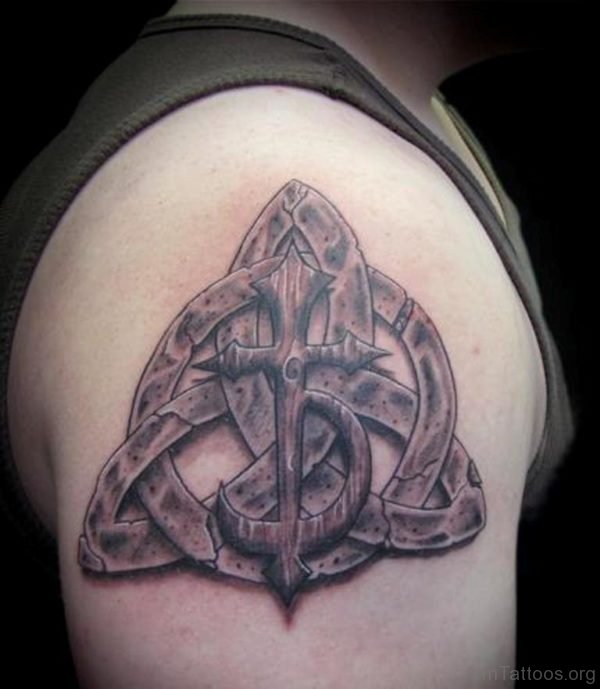 Elegant Celtic Tattoo On Arm 