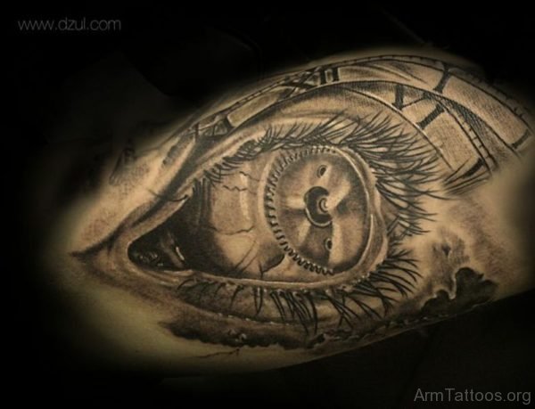Elegant Eye Tattoo 