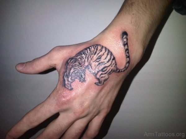 Elegant Tiger Tattoo 